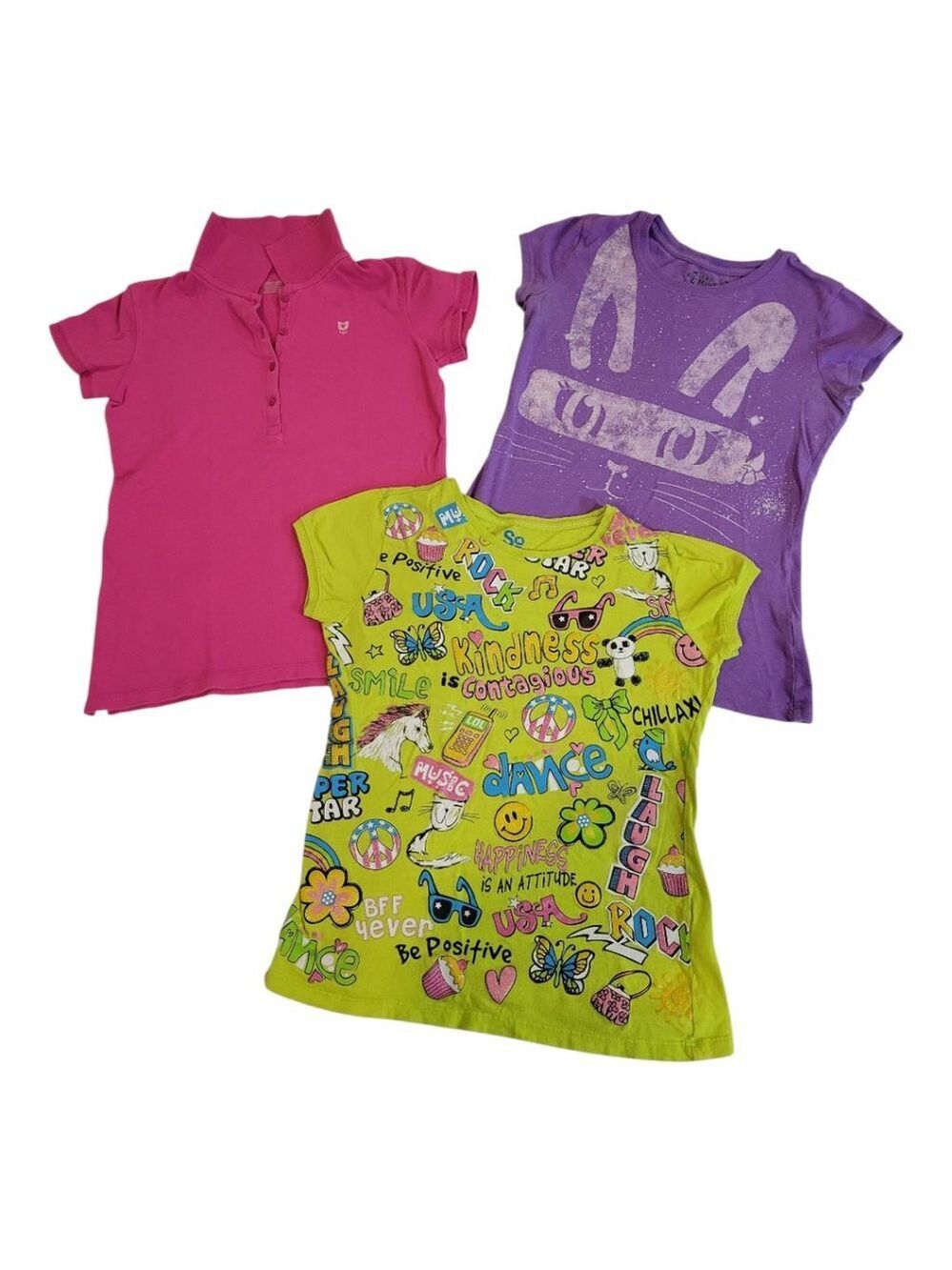 Cherokee Polo, So Tee, Mudd Shirt Size L
